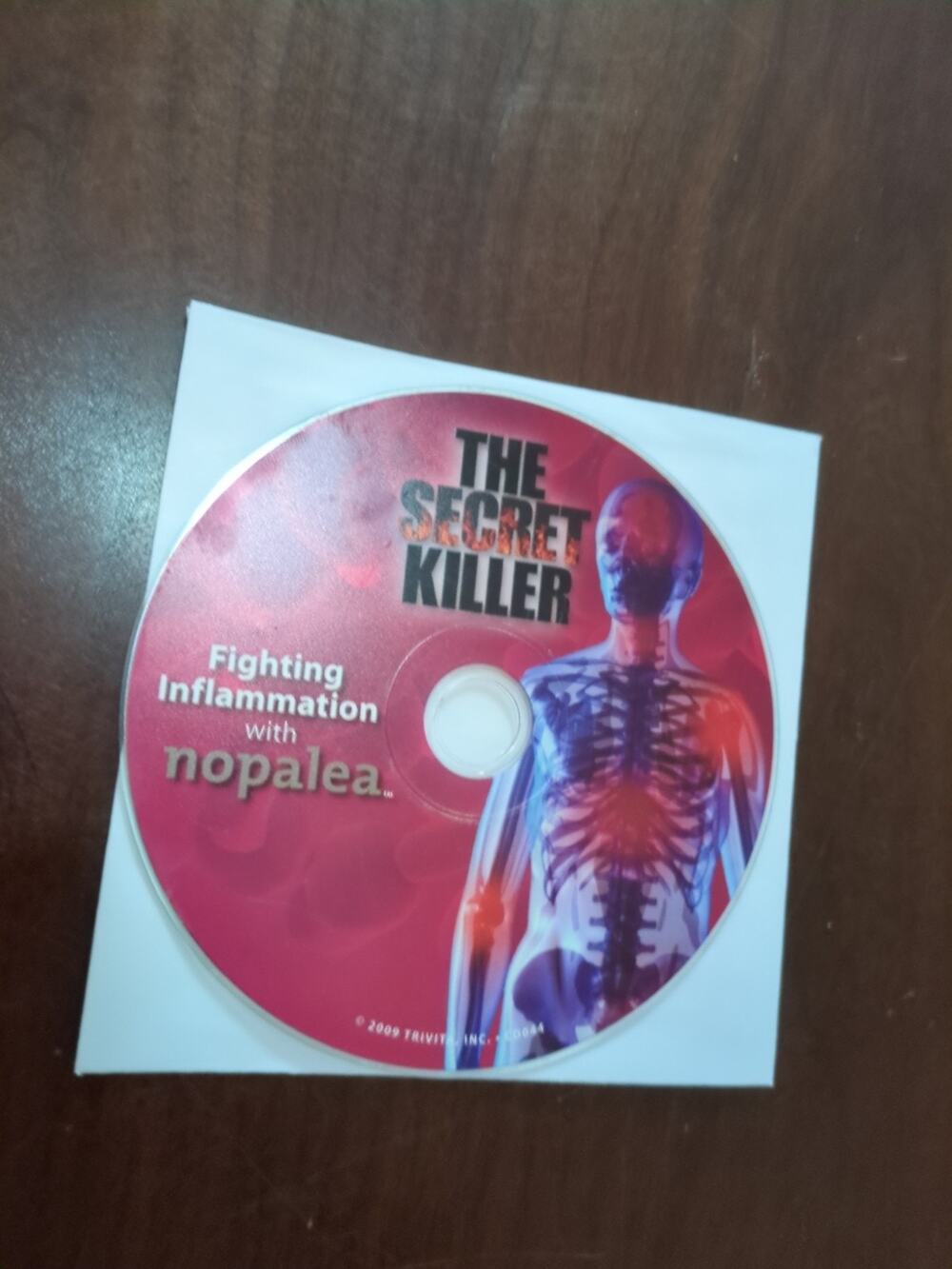 The secret killer fighting inflammation with nopalea cd disc only